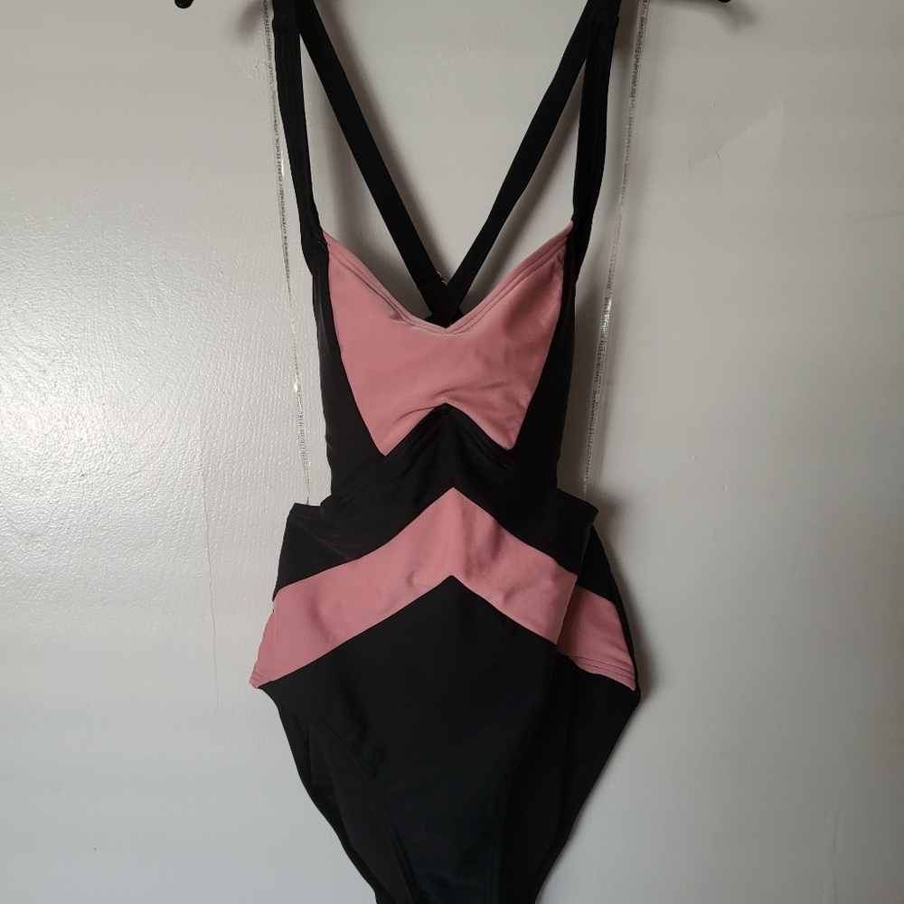 Michael Michael Kors Regatta Cross Back Monokini One-piece Swimsuit